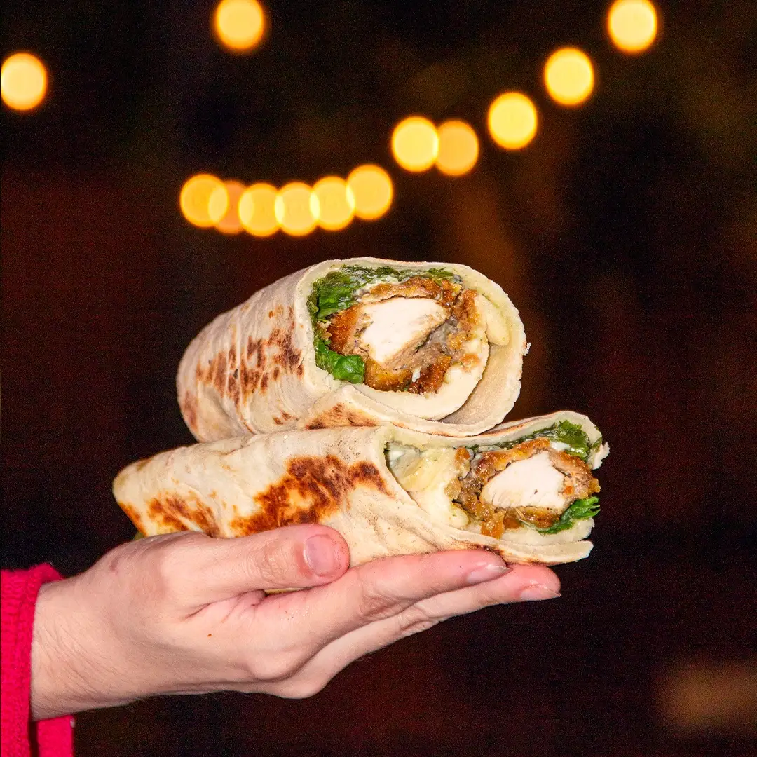 Wrap de Queso Azul