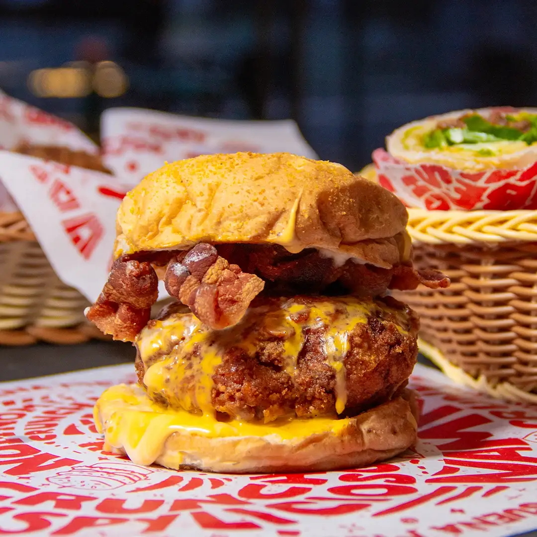 Crispy Bacon Burger